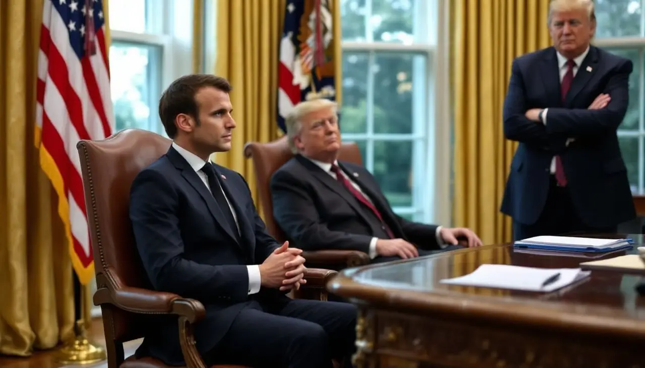 découvrez comment l'échange entre donald trump et emmanuel macron à la maison blanche révèle un éloignement croissant entre ces deux partenaires historiques, marquant un tournant dans leurs relations diplomatiques.