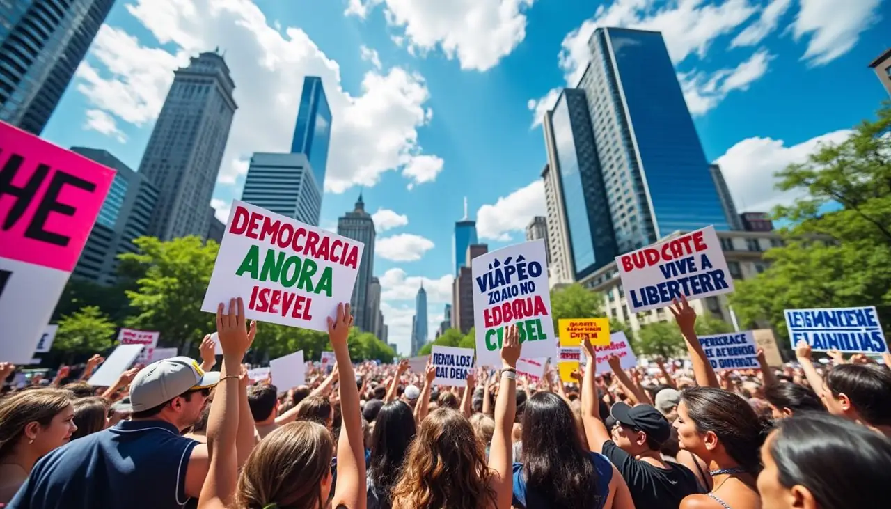 des milliers d'américains répondent à l'appel de la résistance en défilant dans les rues pour faire entendre leur opposition à trump. un message fort et clair émerge : 'pas de roi en amérique'. découvrez les raisons de cette mobilisation et l'impact de ces manifestations sur la société.