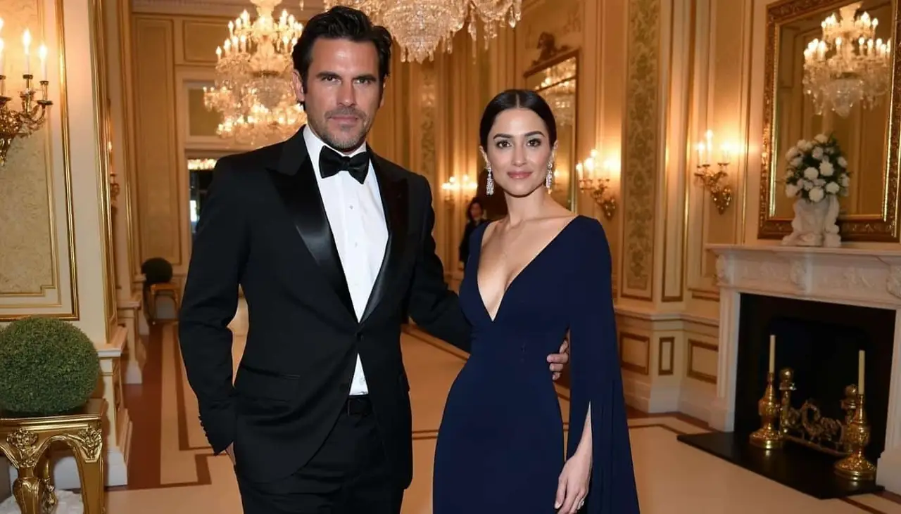 découvrez julien clerc, l'emblématique chanteur français, en tenue élégante lors d'un dîner d'état à londres, accompagné de sa femme hélène. un moment de classe et de sophistication à ne pas manquer.