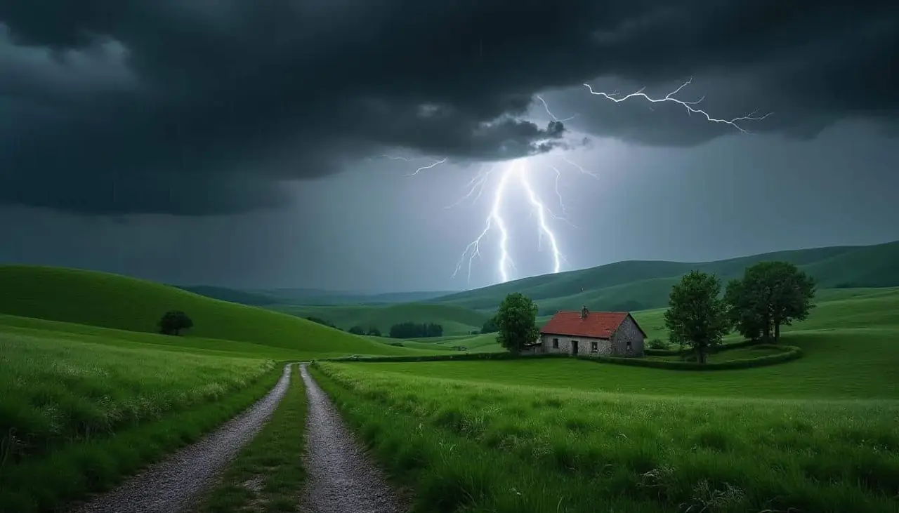 découvrez les alertes météo du samedi : huit départements placés sous vigilance orange en raison de violents orages et de risques d'inondations. restez informés et préparez-vous aux intempéries.