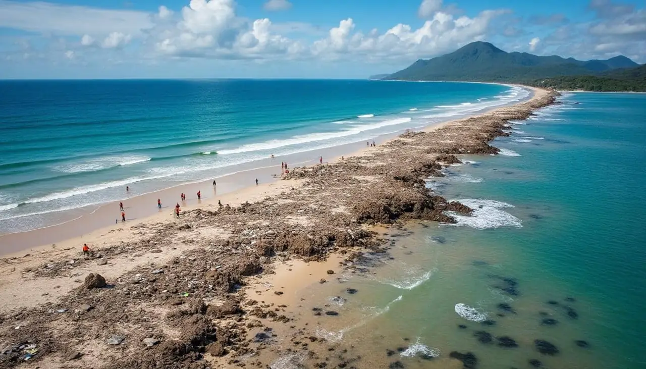 découvrez les premiers signes inquiétants du recul des eaux en polynésie suite à un puissant tsunami qui secoue le pacifique. analyse des impacts environnementaux et des mesures de sécurité mises en place pour protéger la population.