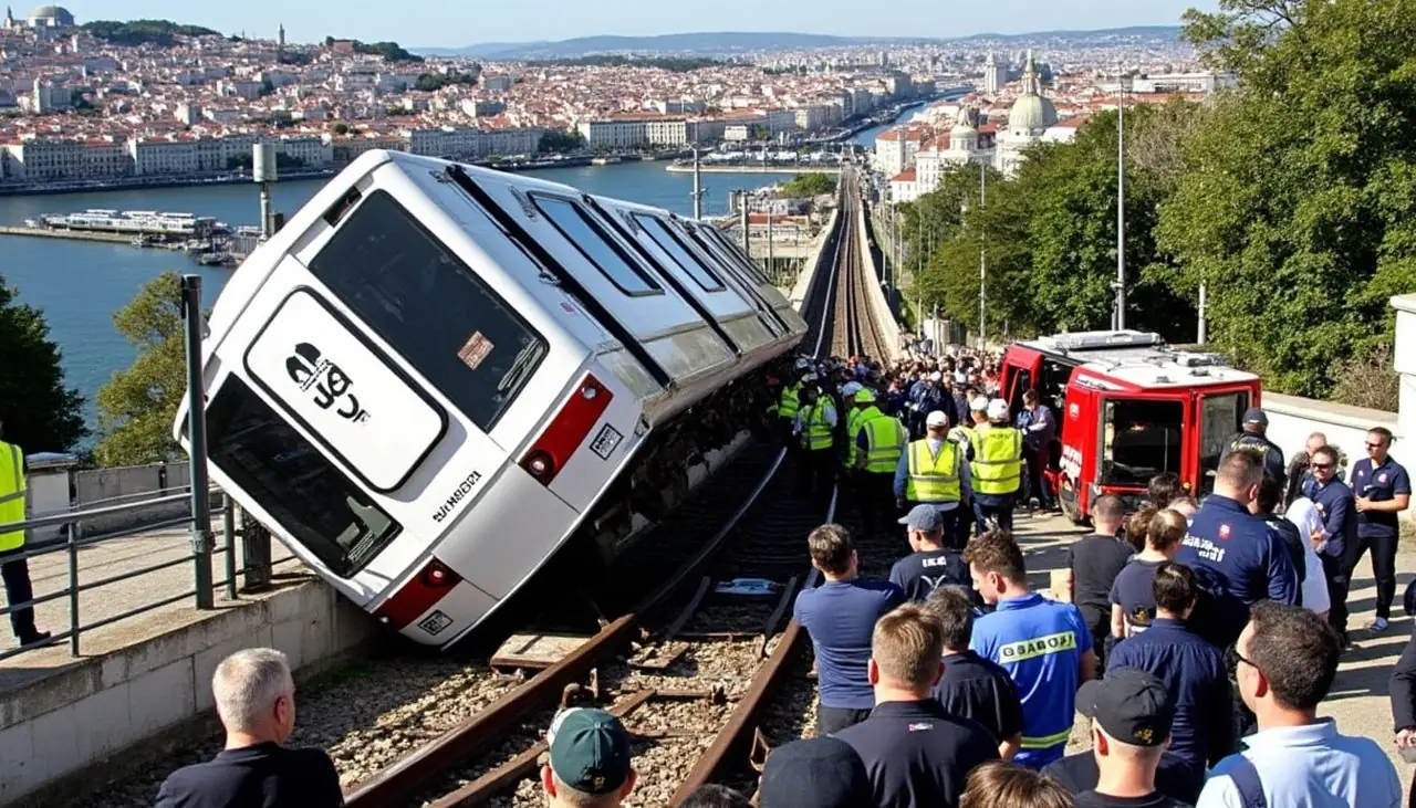 un accident de funiculaire survenu à lisbonne a fait plusieurs blessés, dont une ressortissante française. découvrez les détails de l'incident, l'état des victimes et les réactions des autorités.