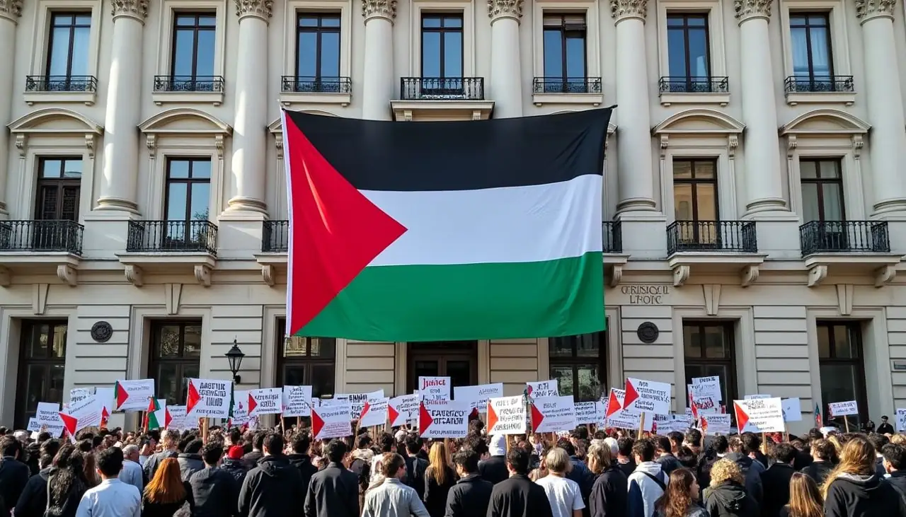 à lyon, la préfète s'oppose à la décision du maire grégory doucet d'installer le drapeau palestinien sur la façade de l'hôtel de ville, évoquant une controverse politique et juridique autour de ce geste symbolique.