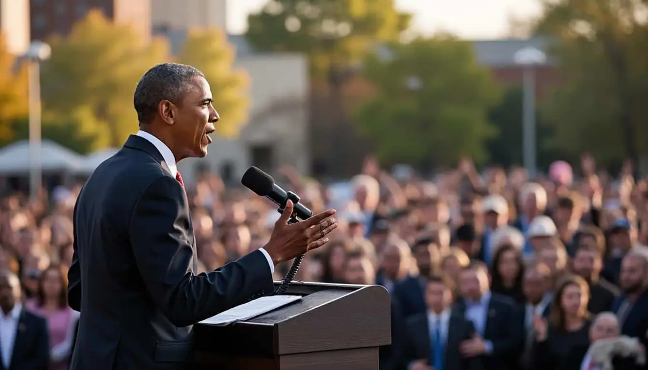 à la suite du décès d'alex pretti à minneapolis, barack obama appelle avec force à un sursaut national pour protéger et promouvoir les valeurs fondamentales des états-unis.