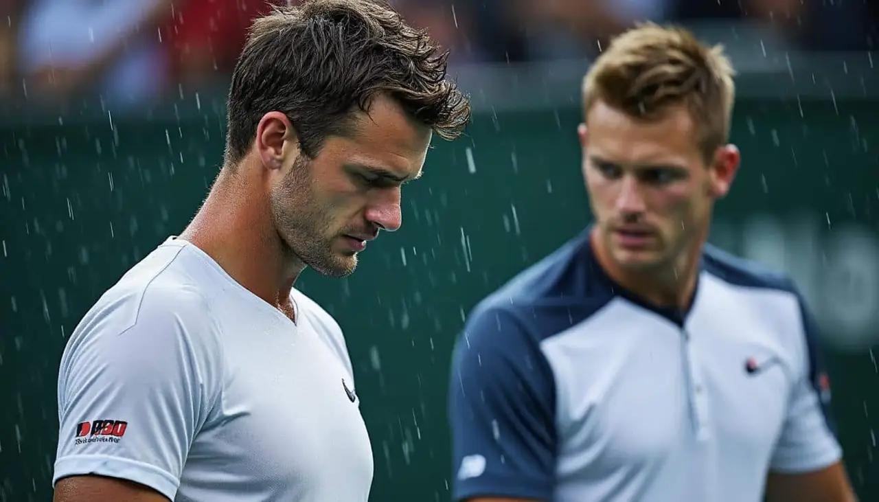masters 1000 de miami: la finale entre jannik sinner et jiri lehecka est reportée en raison de la pluie, retardant l'ultime affrontement tant attendu.