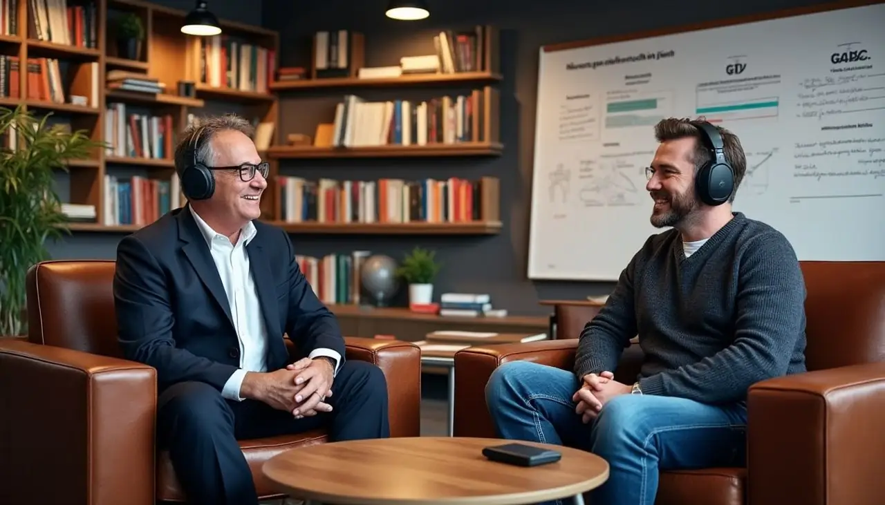 découvrez l'édition du 27 juillet des podcasts du morning avec une rencontre exclusive entre le professeur bruno crestani et françois martial, pour des échanges enrichissants et inspirants.