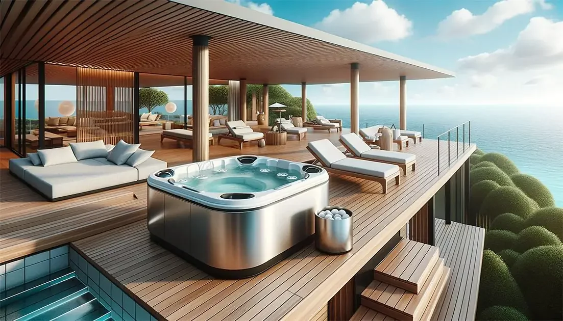 Votre bain bouillonnant ou spa chez Piscine et Jardin