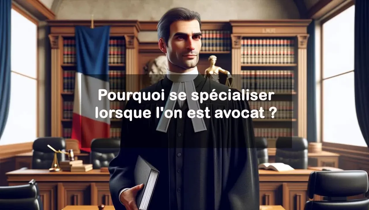 Pourquoi se spécialiser lorsque l'on est avocat ?