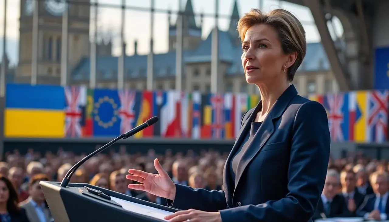 Au cœur du conflit ukrainien : Ursula von der Leyen appelle à un réarmement urgent de l'Europe lors du sommet de Londres