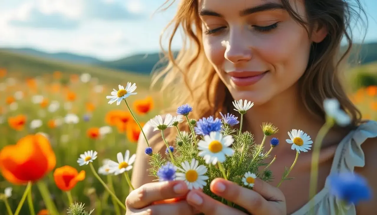 Cueillir des fleurs sauvages pour embellir votre intérieur