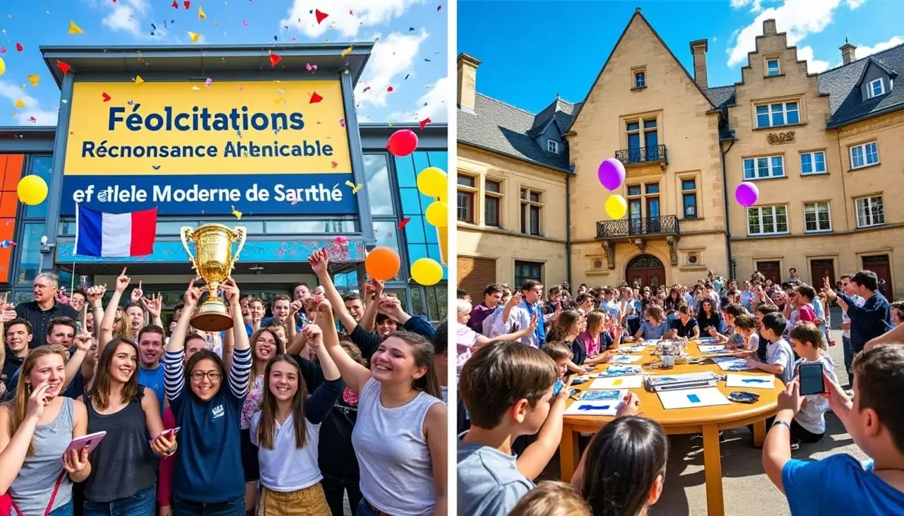 Deux établissements scolaires de la Sarthe brillent au niveau national : une surprise qui a d'abord pris des allures de blague