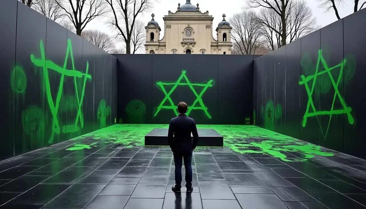 À Paris, le Mémorial de la Shoah et deux synagogues vandalisés par des jets de peinture verte : une enquête est lancée