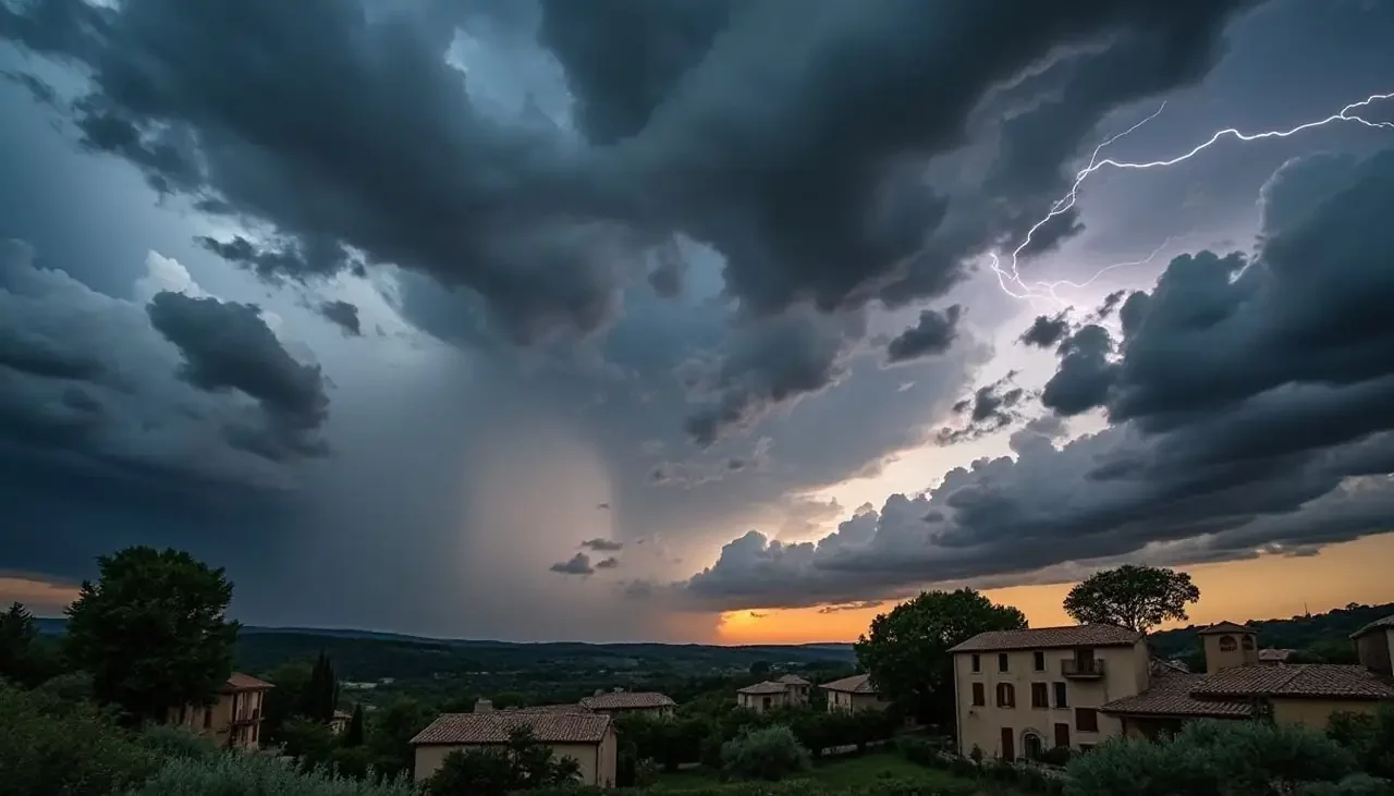 Vigilance orange : neuf départements du sud-ouest sous la menace d'orages ce lundi après-midi