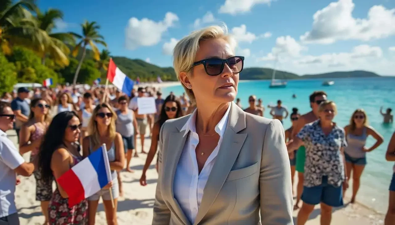 L'escapade mouvementée de Marine Le Pen en Nouvelle-Calédonie : « Ton référendum, tu ne l'oublies pas ! »