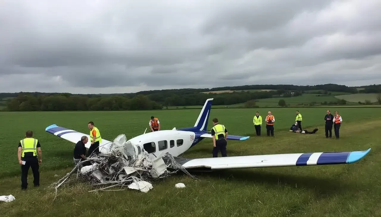 Un tragique accident aérien dans l'Eure-et-Loir : trois victimes suite à la chute d'un avion de tourisme près de Chartres