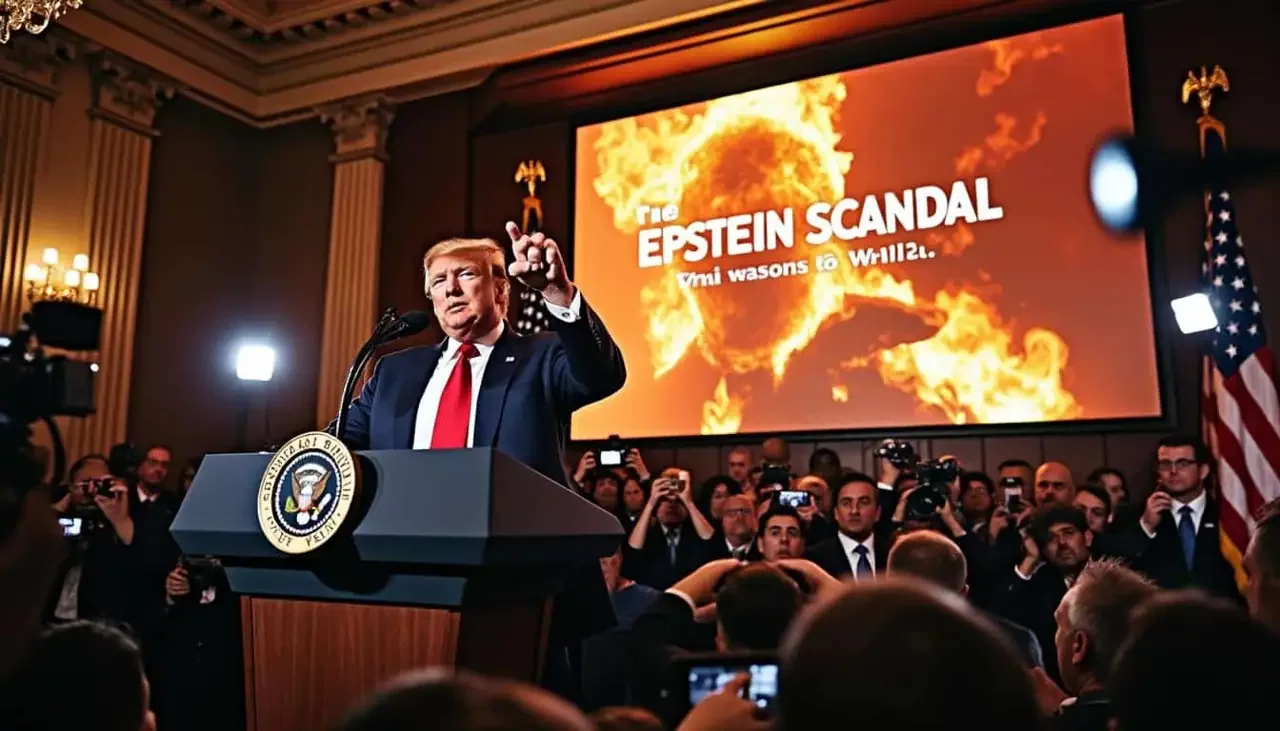 Donald Trump riposte pour éteindre le feu de l'affaire Epstein
