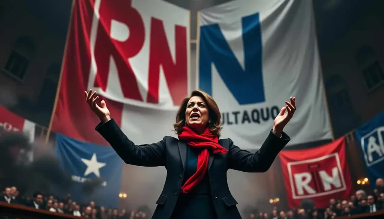 Mathilde Panot dénonce le RN pour son refus de voter la censure et accuse la politique de malheur de perdurer.
