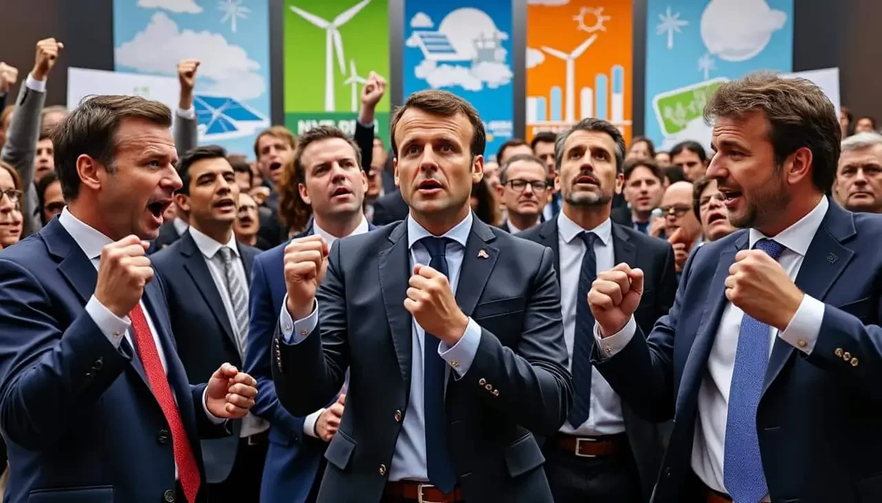 la macronie s'insurge contre la position de LR sur les énergies renouvelables : un débat alarmant et irresponsable