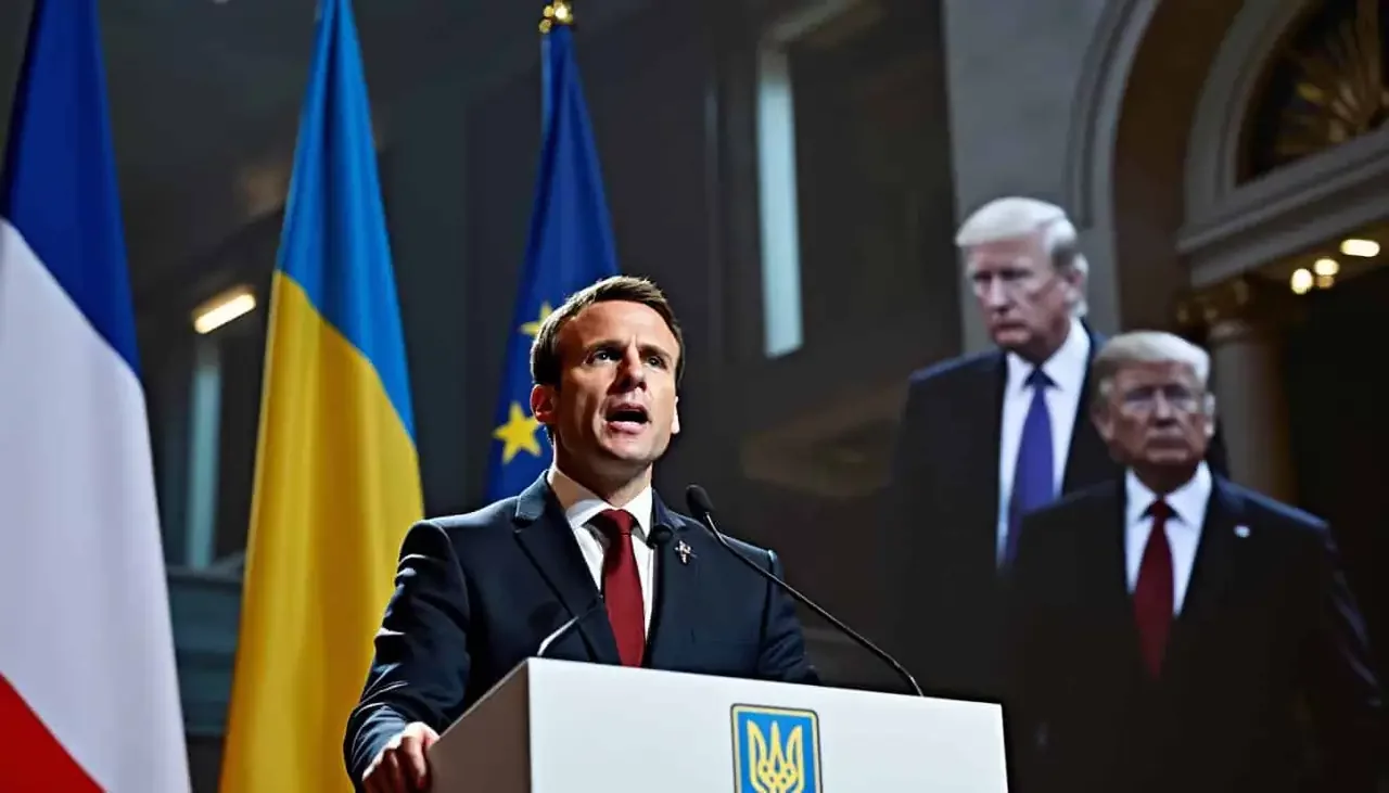 Emmanuel Macron souligne l'importance de l'implication ukrainienne dans l'avenir du pays, juste avant le sommet entre Trump et Poutine