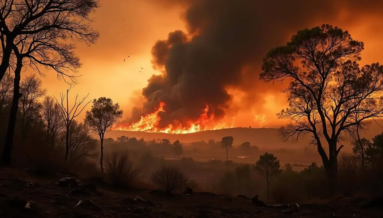 Incendie dévastateur dans l'Aude : 5.000 hectares de végétation brûlés, 2.500 foyers plongés dans le noir et deux blessés à déplorer