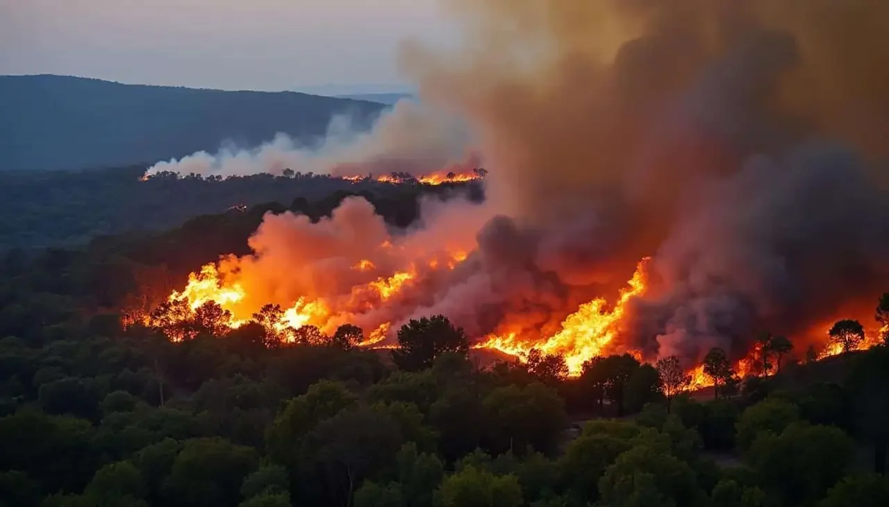 Incendie en cours dans l'Aude : des milliers d'hectares de forêts en flammes malgré les rafales de vent marin