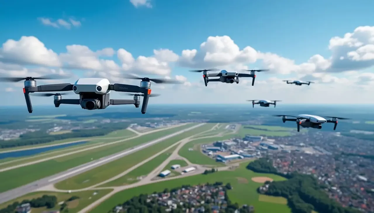 Des drones signalés en train de survoler de vastes zones au-dessus de divers aéroports danois