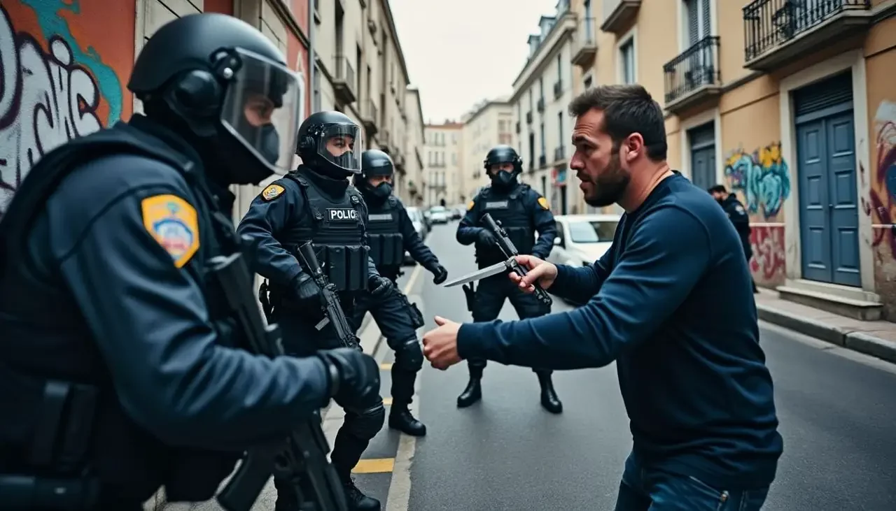 Drame à Marseille : Un suspect abattu après une attaque au couteau, la visite de Bruno Retailleau imminente