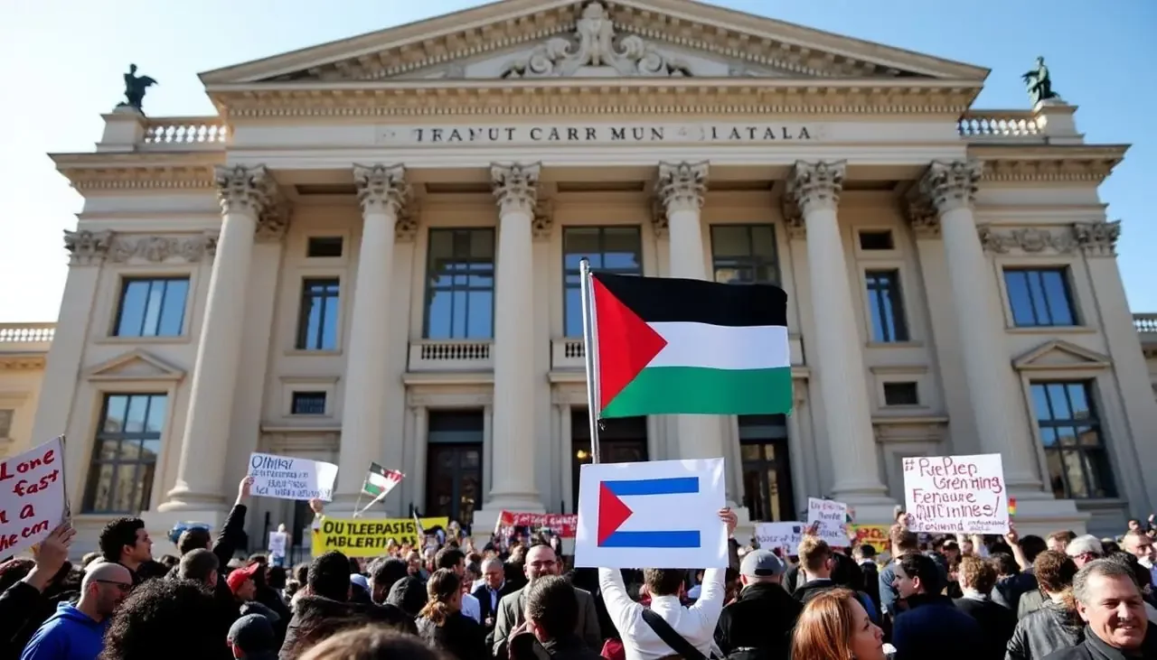 Lyon : La préfète conteste la décision de Grégory Doucet d'afficher le drapeau palestinien sur la mairie