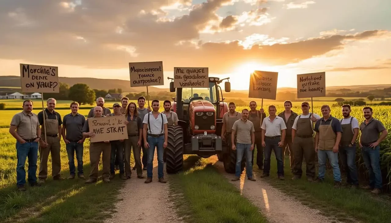Ce dimanche soir dans le Morbihan : les agriculteurs mobilisés pour défendre leurs revendications