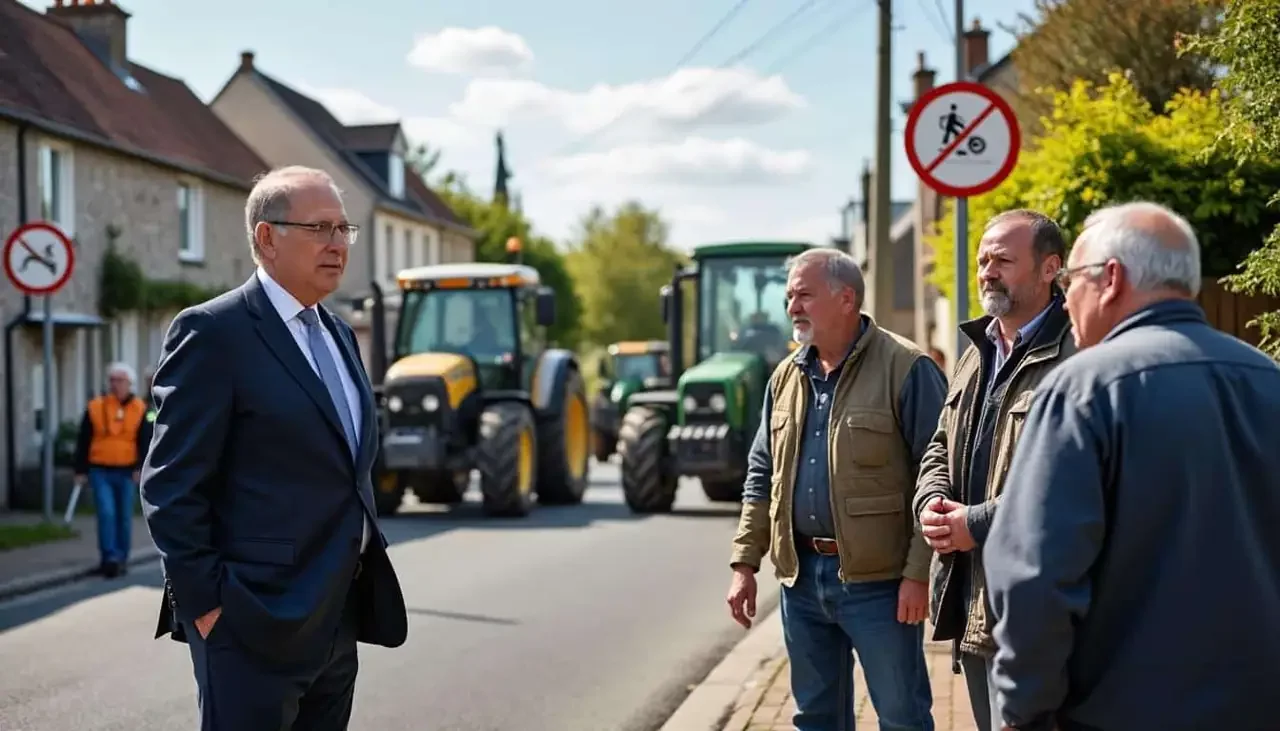 Côtes-d’Armor : un maire restreint la circulation des tracteurs avec remorques en ville pour apaiser la colère des agriculteurs