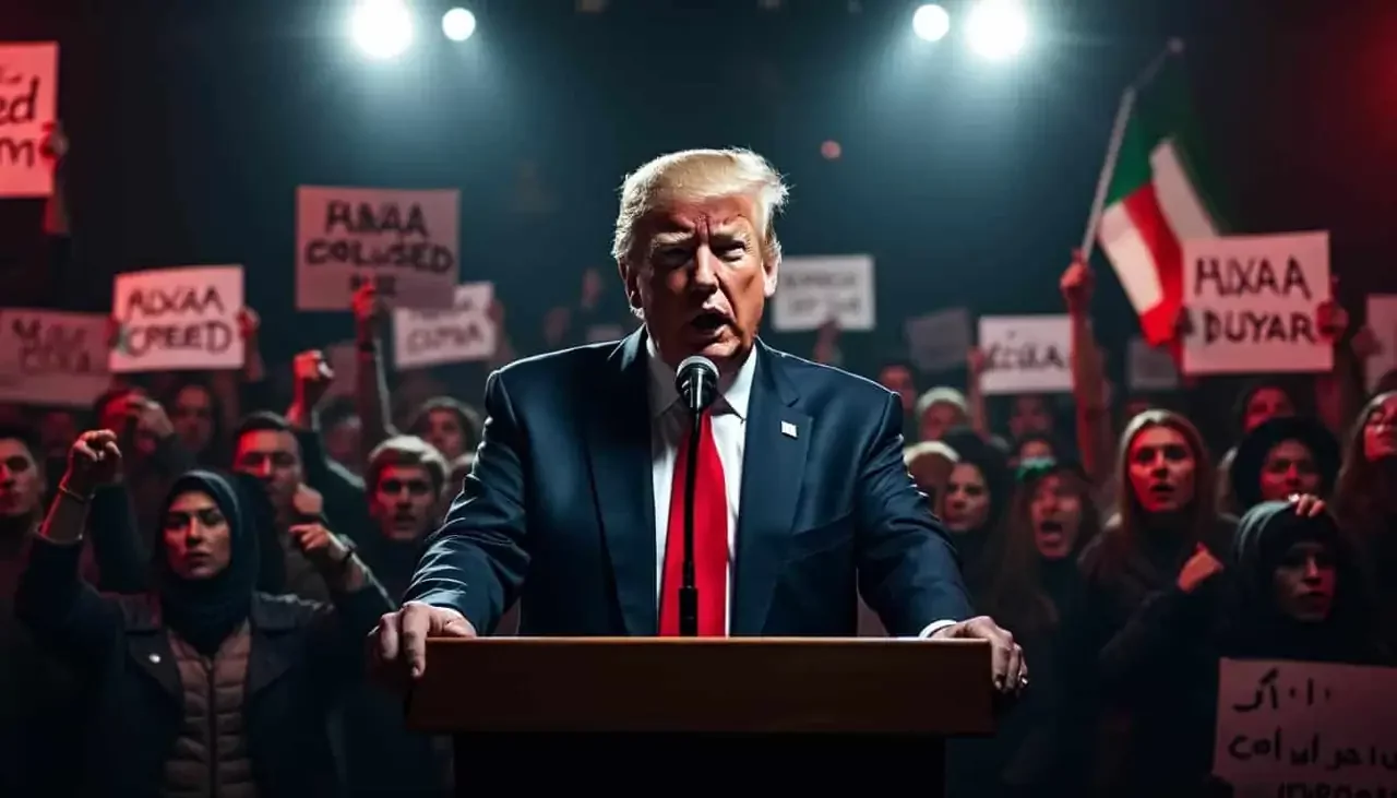 Iran : Donald Trump promet une riposte sévère si des manifestants sont exécutés
