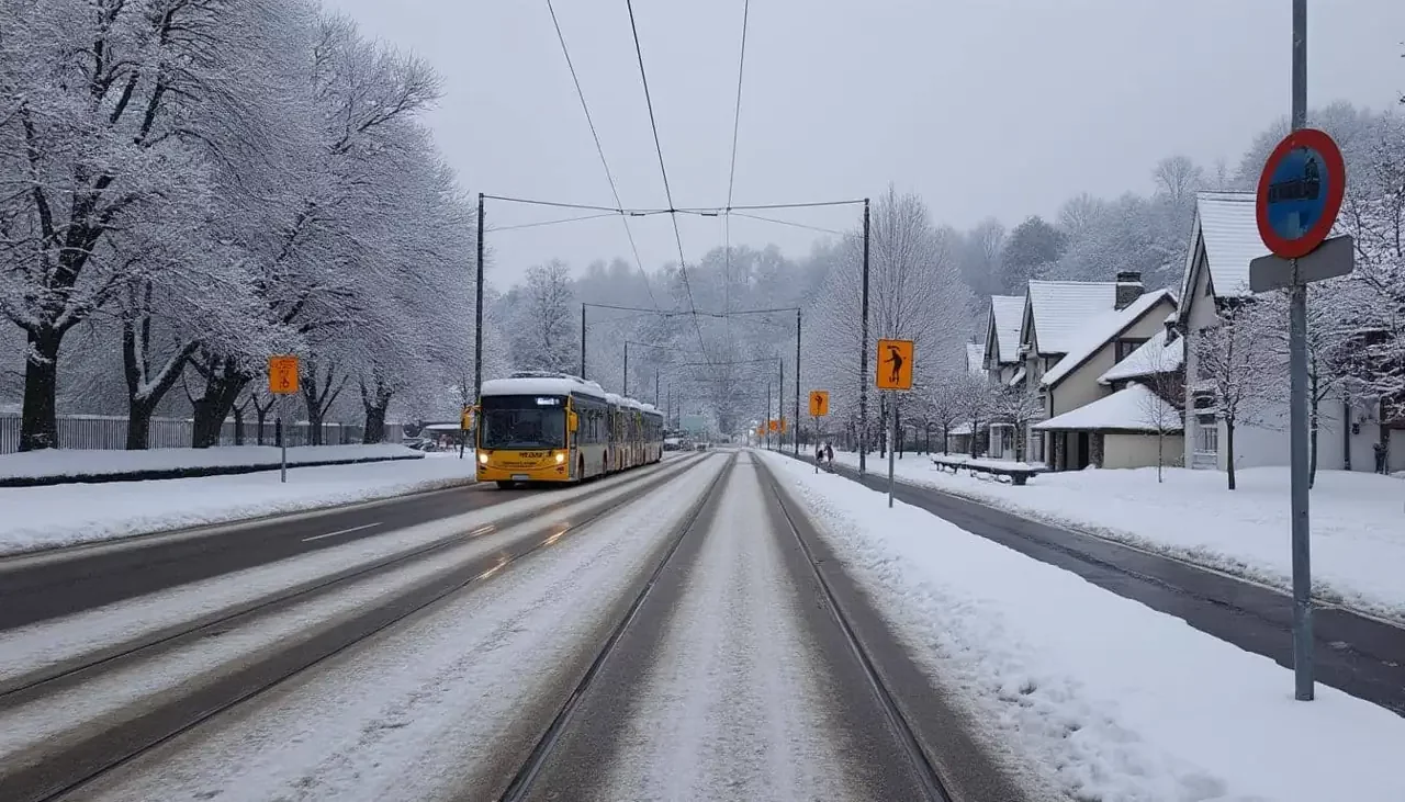 Neige en Seine-Maritime : Prévisions et conseils pour circuler mardi sur les routes et dans les transports