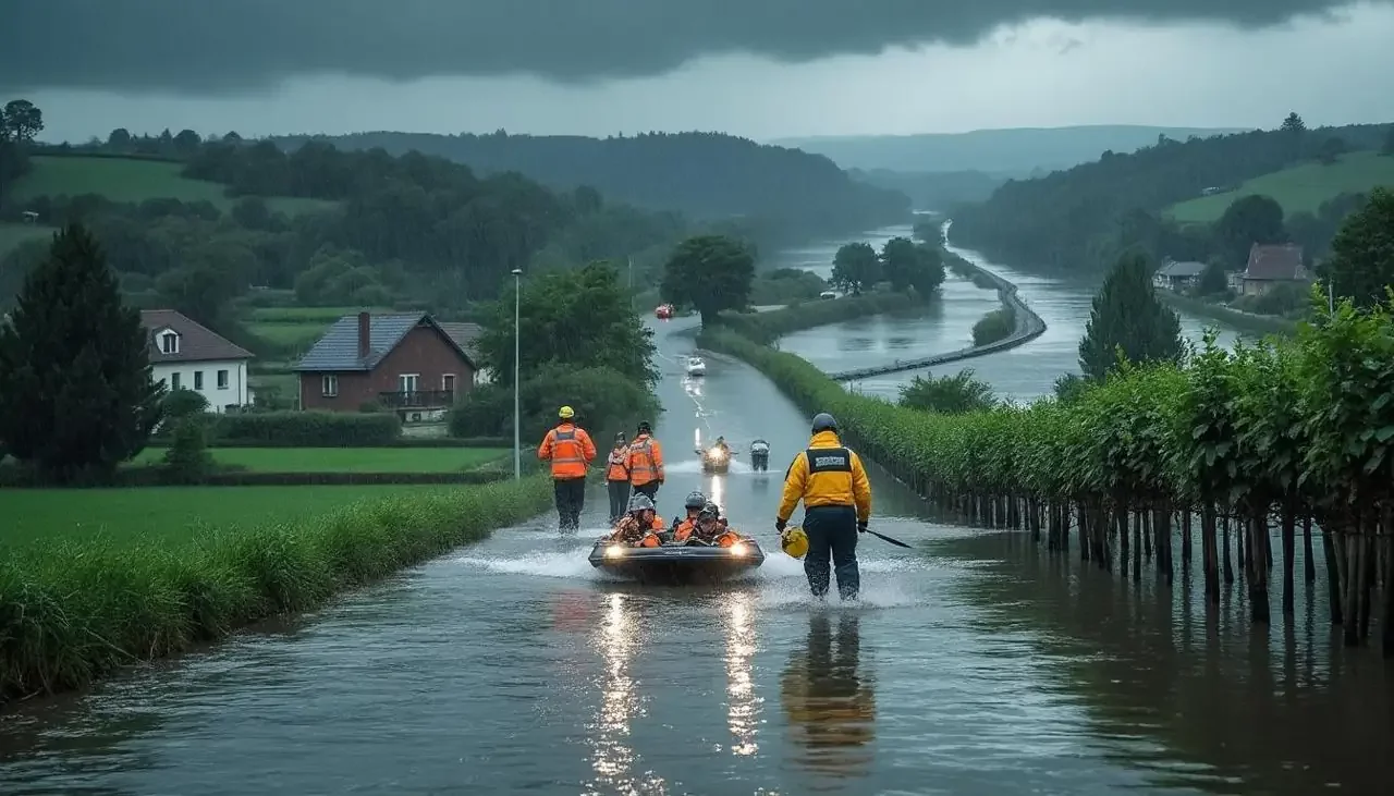 Inondations : La reconnaissance de l’état de catastrophe naturelle confirmée, vigilance rouge maintenue en Gironde et Lot-et-Garonne
