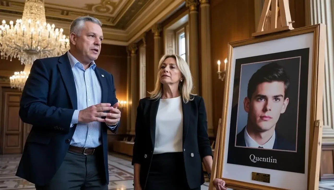Jean-Michel Aulas exhorte le maire de Lyon à honorer Quentin en affichant son portrait à l'hôtel de ville