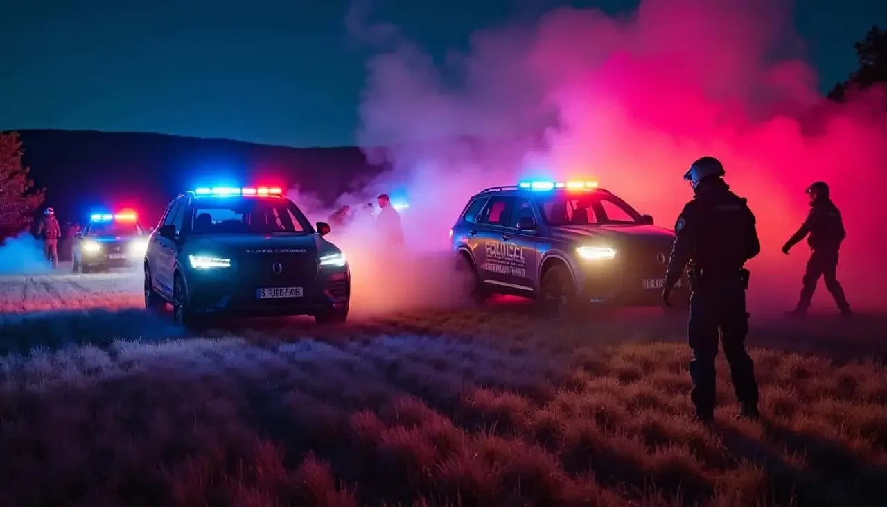 Les forces de l’ordre interceptent une rave party sauvage au sud de Lyon