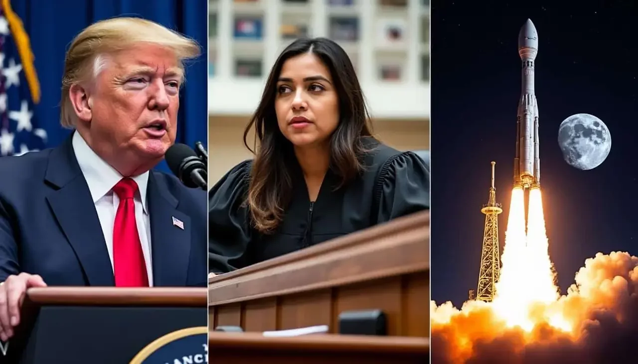 En 2 minutes : Trump prévient l'Iran, le procès de Rima Hassan confirmé, et la mission Artémis en route vers la Lune