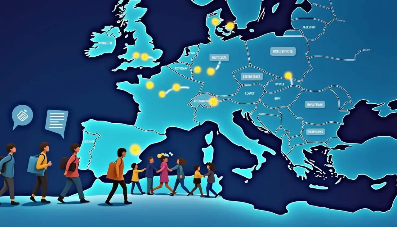 Immigration : comment les pays les plus accueillants influencent les règles dans l'espace Schengen