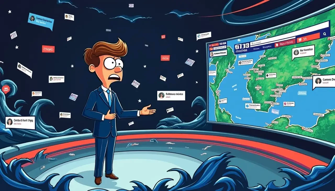 BFMTV : Un présentateur météo visé par une vague d'insultes et de menaces en ligne