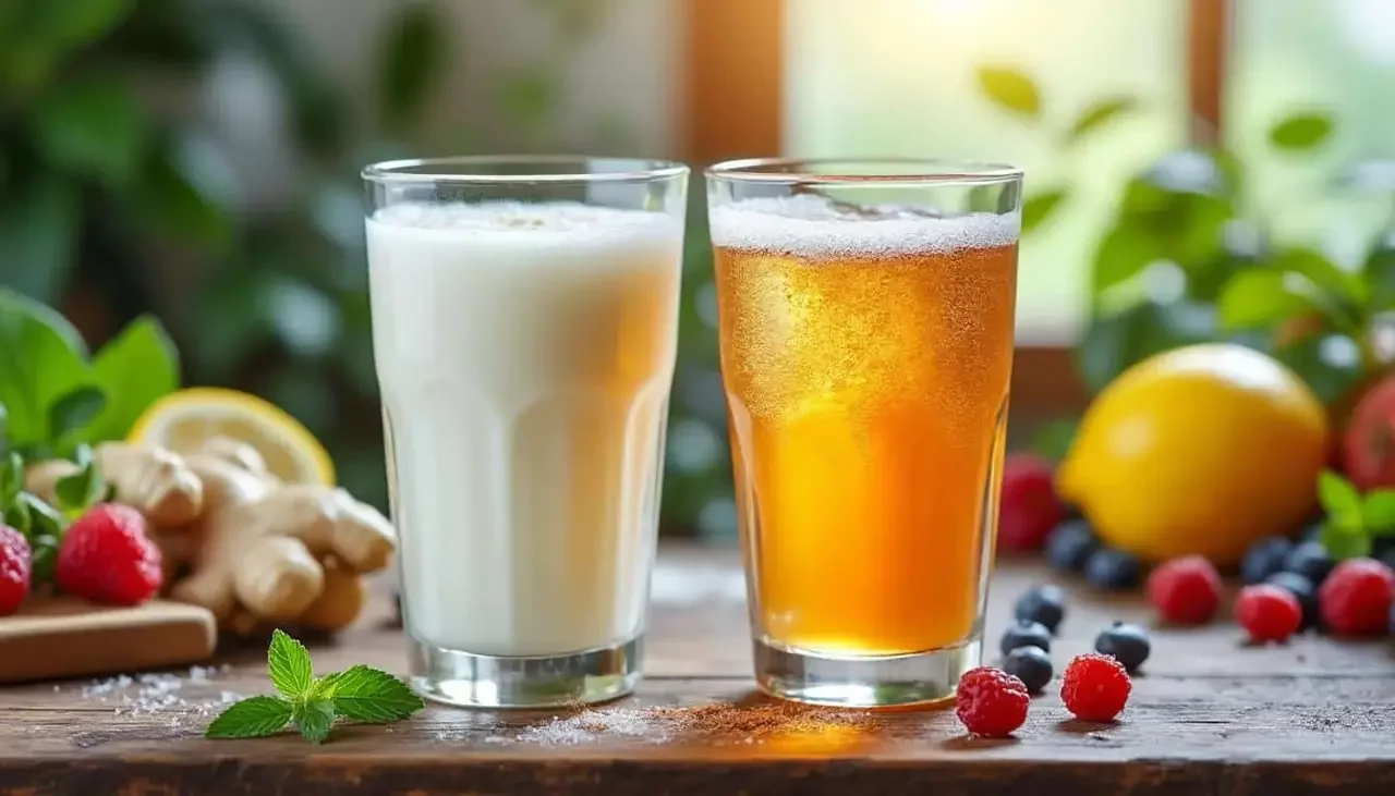 Les Secrets de la Consommation : Kéfir et Kombucha, l'Alliance Bienfaisante pour Votre Corps