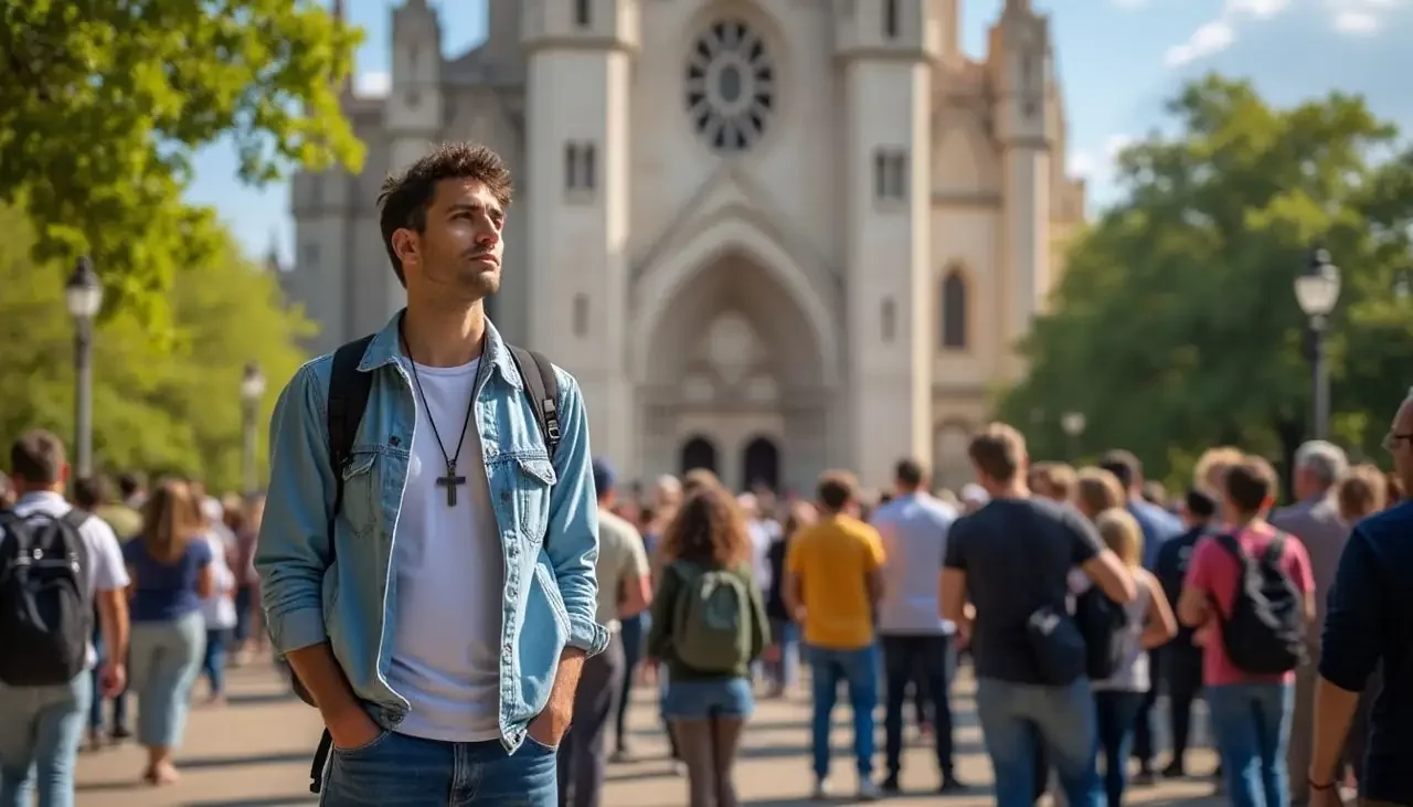 Pentecôte à Chartres : Cyprien, 29 ans, partage son expérience unique de sa quinzième participation au pèlerinage