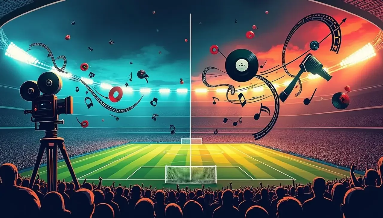 Les incontournables du football au cinéma et en musique : films cultes et tubes légendaires