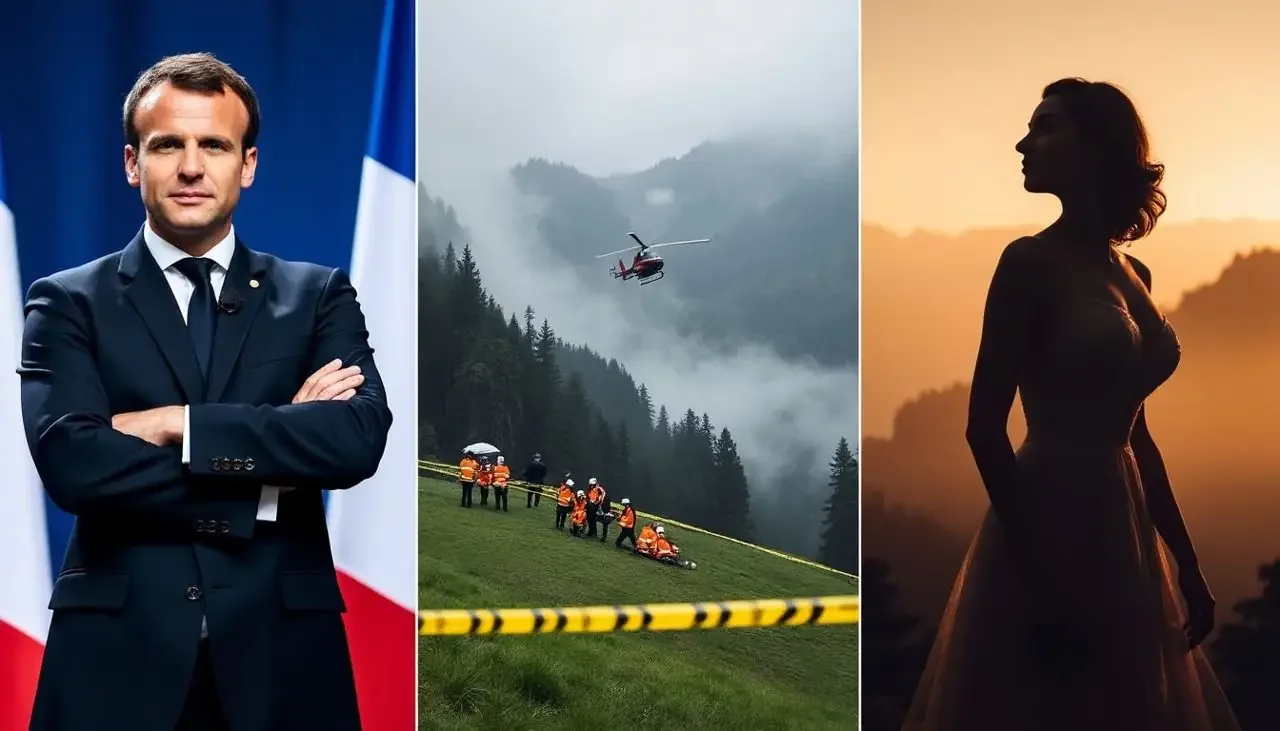 L’info express de midi : Macron en posture affirmée, tragédie en Suisse et départ d'une icône française...