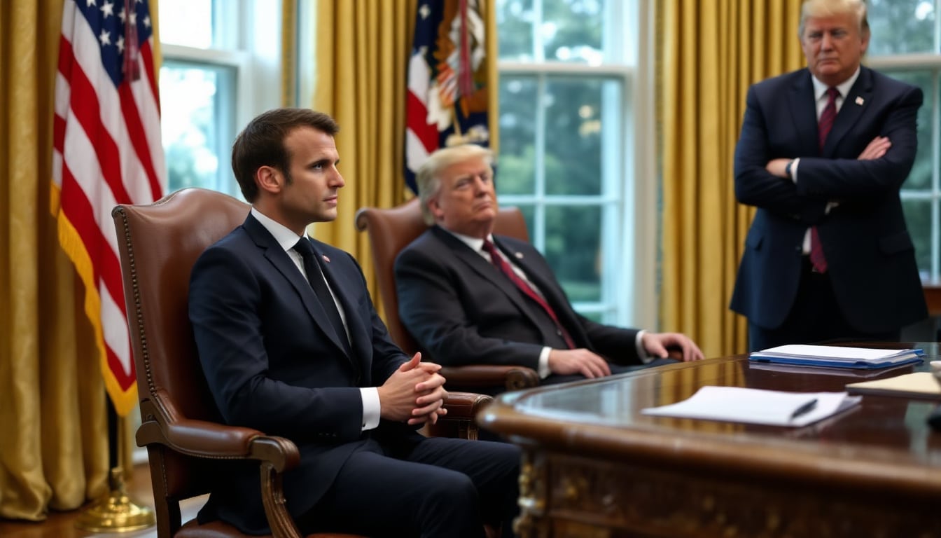 découvrez comment l'échange entre donald trump et emmanuel macron à la maison blanche révèle un éloignement croissant entre ces deux partenaires historiques, marquant un tournant dans leurs relations diplomatiques.