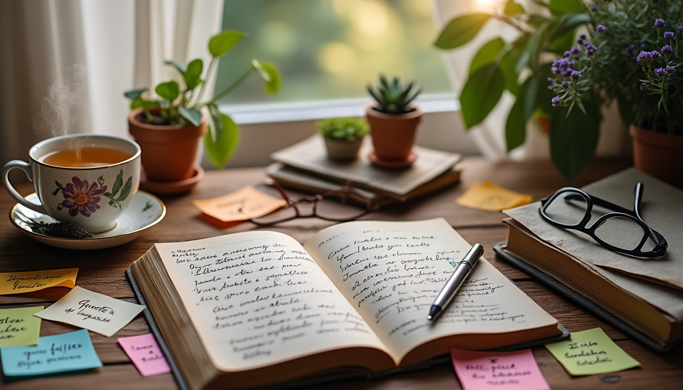 découvrez comment le journaling peut vous aider à évacuer vos émotions et à améliorer votre bien-être mental. apprenez des techniques simples pour exprimer vos pensées et ressentis, tout en transformant votre quotidien en un espace de réflexion et de paix intérieure.