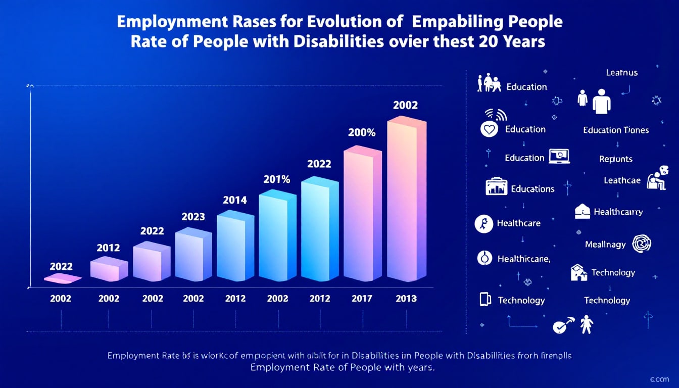 découvrez l'évolution des opportunités professionnelles pour les personnes en situation de handicap au cours des 20 dernières années. bien que des progrès significatifs aient été réalisés, le taux de chômage demeure un enjeu préoccupant. analyse des avancées et des défis à relever pour garantir un emploi inclusif.