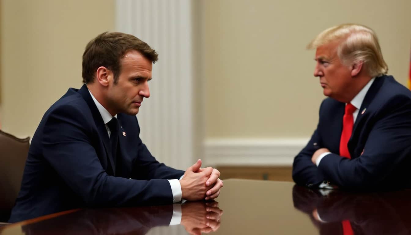 découvrez notre analyse approfondie sur la séquence controversée impliquant emmanuel macron et donald trump. faut-il vraiment croire à l'humiliation présumée du président français ? plongez dans le décryptage des faits et des interprétations de cet échange médiatique.