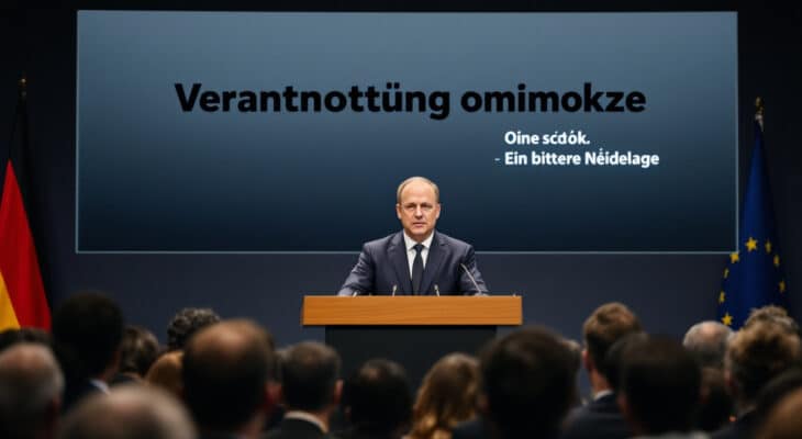 olaf scholz s'exprime sur sa défaite 'amère' aux législatives en allemagne, affirmant accepter la 'responsabilité' de cette situation. cet événement signe un tournant historique pour le parti social-démocrate, redéfinissant ses perspectives dans le paysage politique.